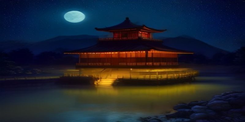 日本东京传媒产业区繁华街景，霓虹灯招牌林立，夜晚蓝紫色调展现都市娱乐产业的商业规模，与无码女优行业背景密切相关